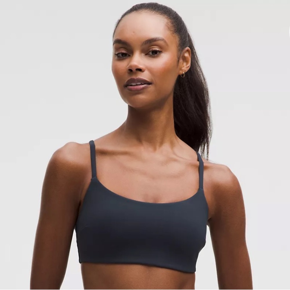 Lululemon Wunder Train Strappy Racer Bra Light Support C/D Cup EUC